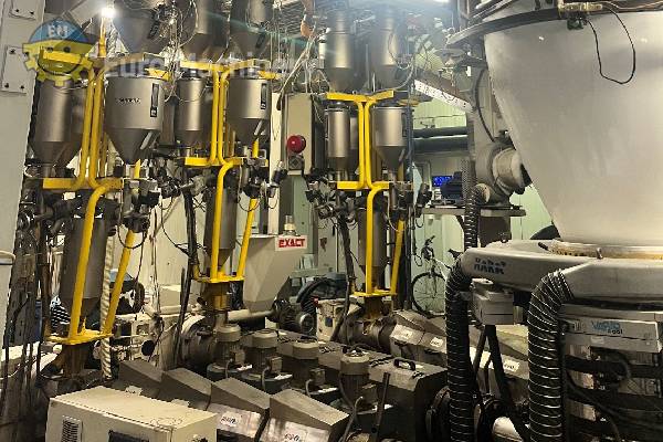 33050 Bandera 3 layers blown film coextruder (2) 33050 Bandera 3 layers blown film coextruder (2)