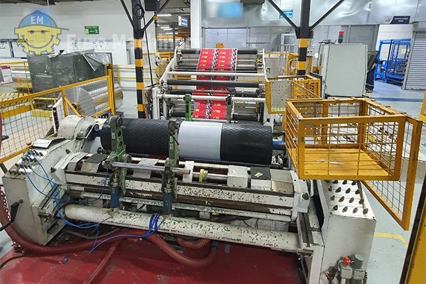 56120 Euromac 947, width 1600 mm (1) Slitter rewinder for plastic films | Euromac 947