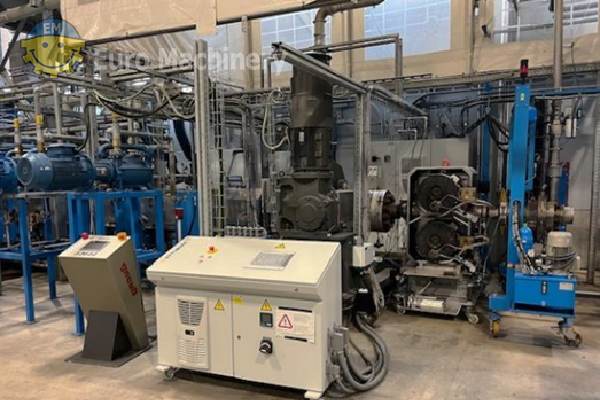 60610 Comac EBC120 Co-rotating twin screw extruder (2) 60610 Comac EBC120 Co-rotating twin screw extruder (2)